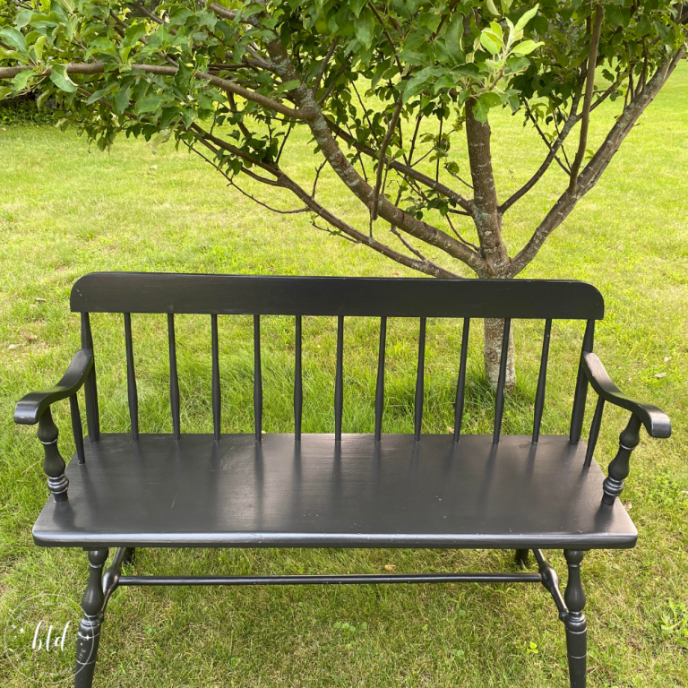 DIY Trash To Treasure Sitting Bench Makeover