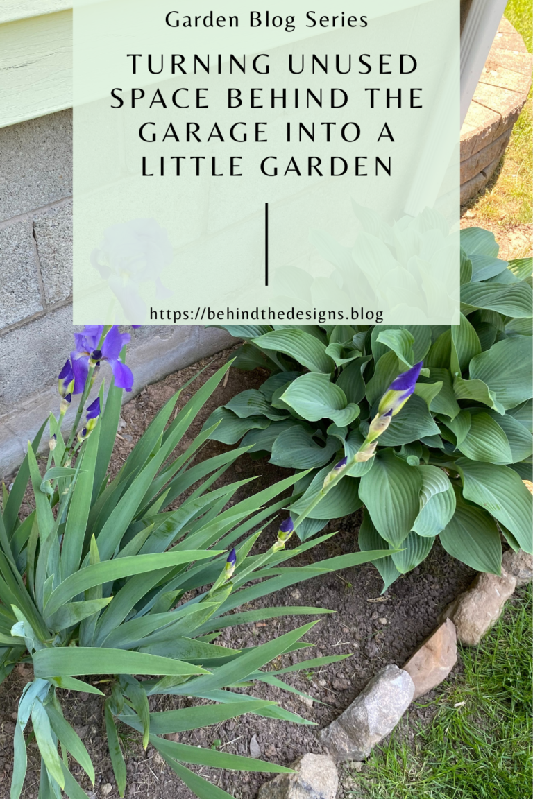 Turning Unused Space Behind The Garage Into A Garden