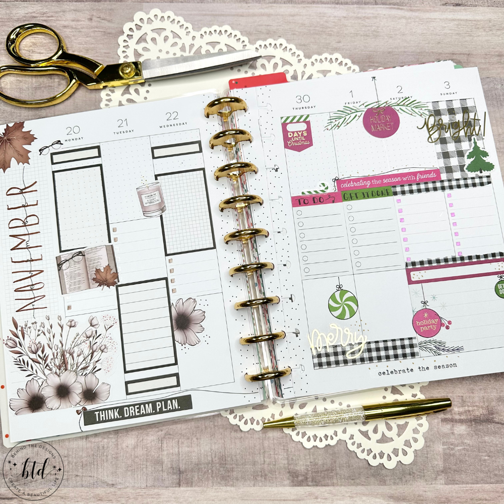 Weekly Black Friday and Cyber Monday Planner Page Inspiration